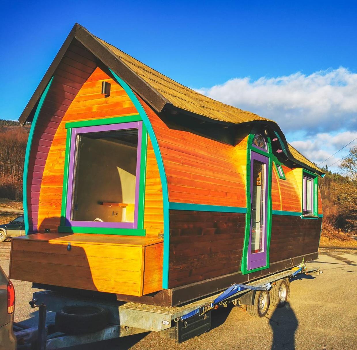 Central Tiny Houses Bukarest Exterior foto